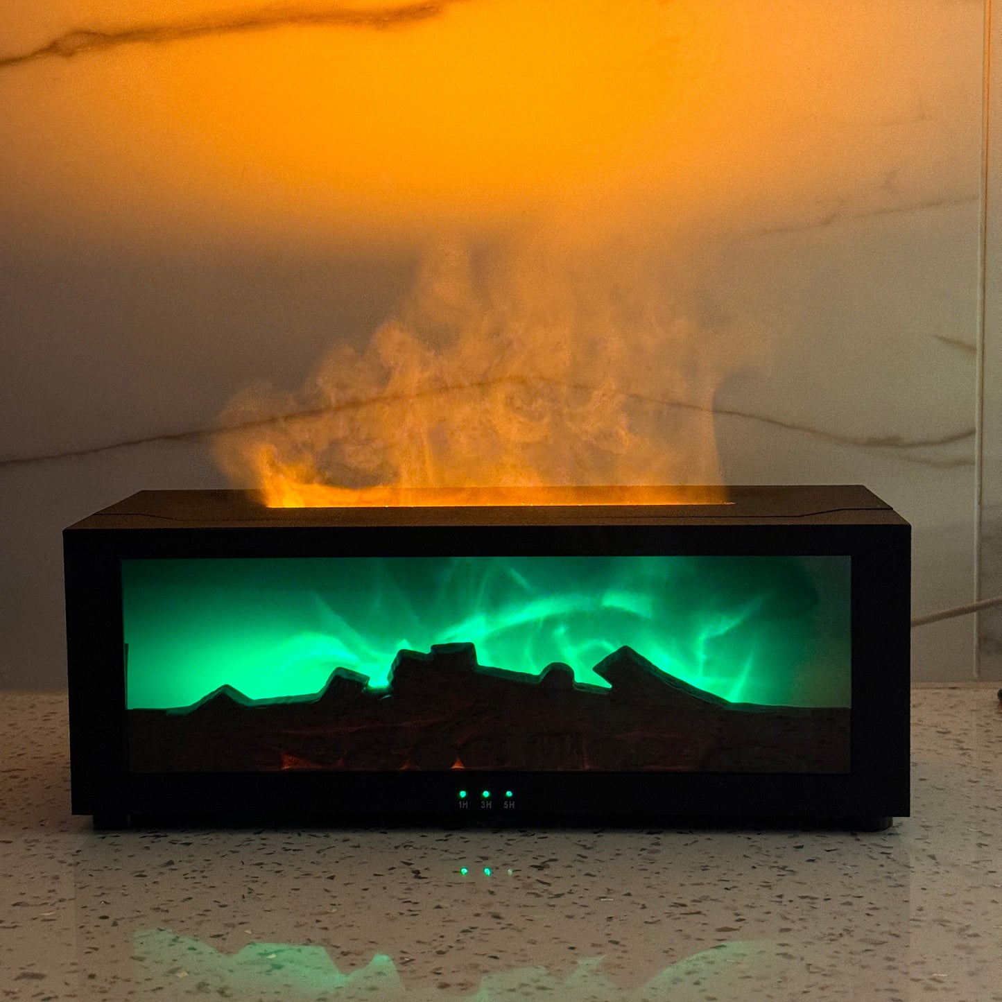 7-Color Flame Aroma Diffuser