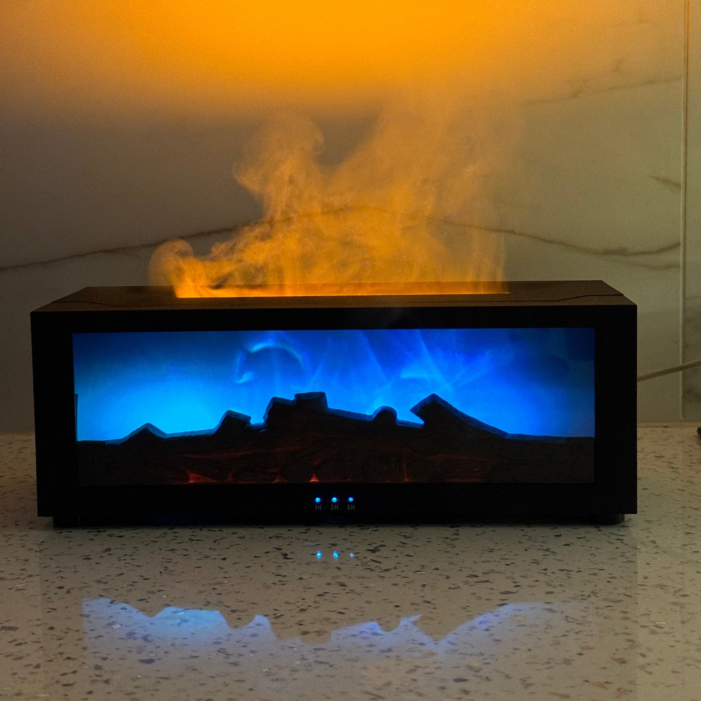 7-Color Flame Aroma Diffuser