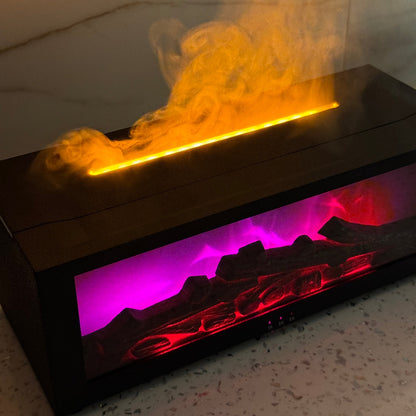 7-Color Flame Aroma Diffuser
